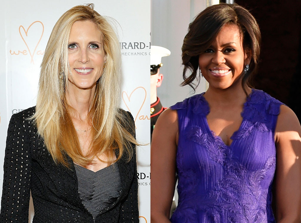 Ann Coulter, Michelle Obama Ann Coulter, Michelle Obama
